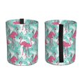 thumbnail image 2 of Naloa Flamingo Car Trash Can Garbage Car Accessories Trash Can Car Waste Bin for for Driver and Passenger Any Vehicle, 2 of 7