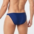 thumbnail image 3 of Men Summer Swimwear Swim Briefs Low Waist Bikini Beachwear Surf Board Shorts, 3 of 9