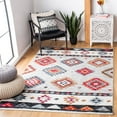thumbnail image 2 of SAFAVIEH Adirondack Caiden Southwest Area Rug, Grey/Red, 3' x 5', 2 of 7