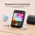thumbnail image 3 of El reproductor MP3 contiene 128 GB con Bluetooth 5.3 y altavoz HD, 3 of 7
