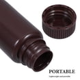 thumbnail image 3 of CATIEBYE 6Pcs Dark Brown Laboratory Bottles Wide Mouth Reagent Containers for Sample Storage, 3 of 7