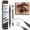 dark brown, variant on HYLLai Waterproof Eyebrow Pencil Dual-Ended, Microblading Effect with 4-Prong Tip for Natural Hair-Like Strokes, Long-Lasting Sweat-Proof & Smudge-Proof Formula (light brown)