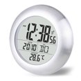 thumbnail image 2 of Reloj De Aleación De Aluminio Con Soporte De Succión Para Baño Con Termómetro Moyic HA015894-00, 2 of 5
