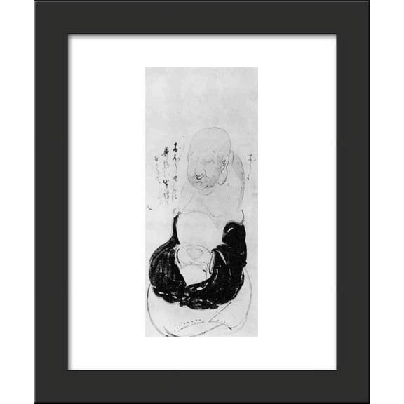 Zazen 20x24 Framed Art Print by Hakuin Ekaku