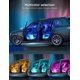 thumbnail image 2 of Luces LED para coche Govee Smart Interior RGB con control de aplicaciones de 12 V, 2 of 8