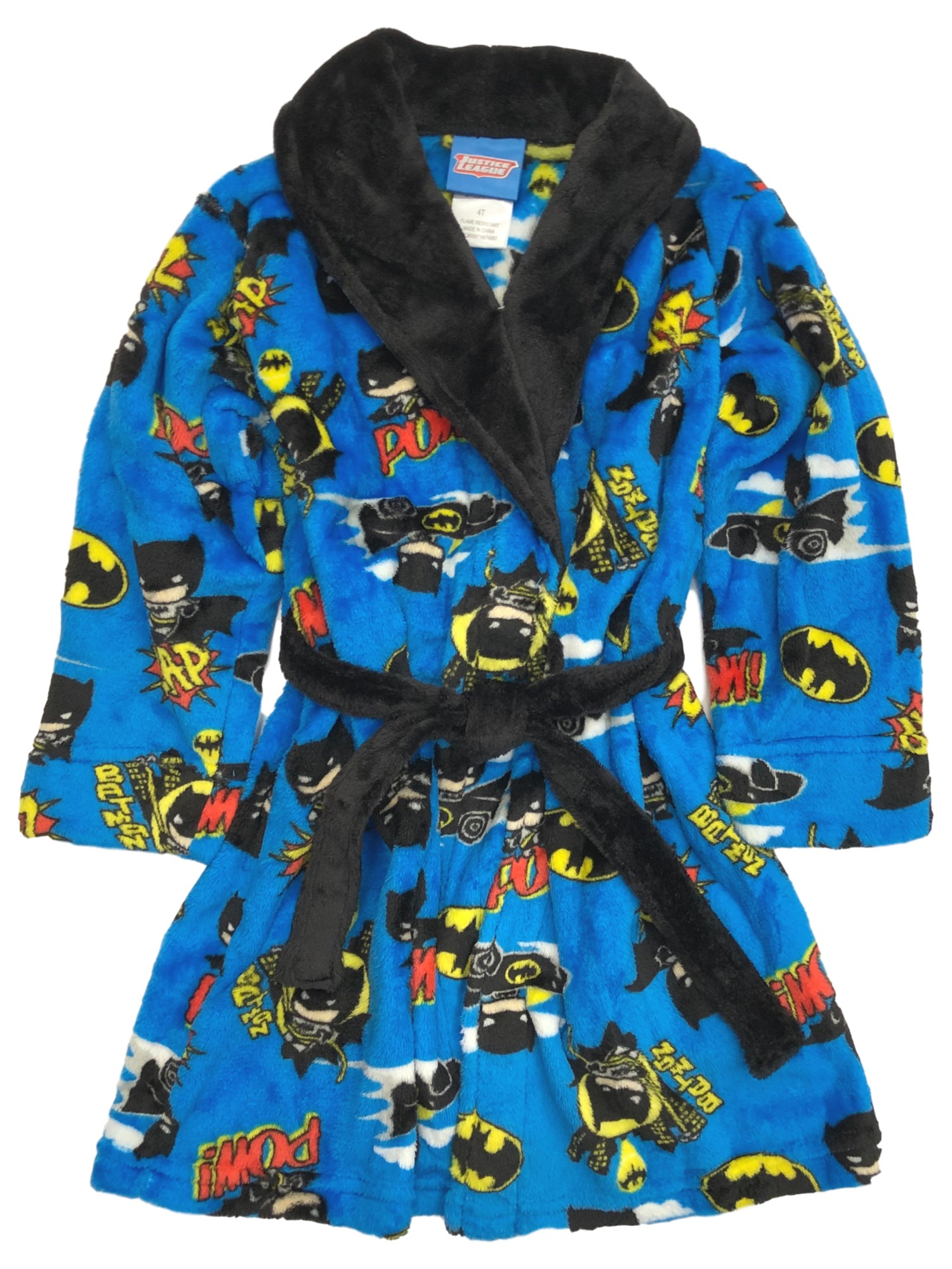 Toddler//Little Kid//Big Kid Justice League Boys Fleece Bathrobe