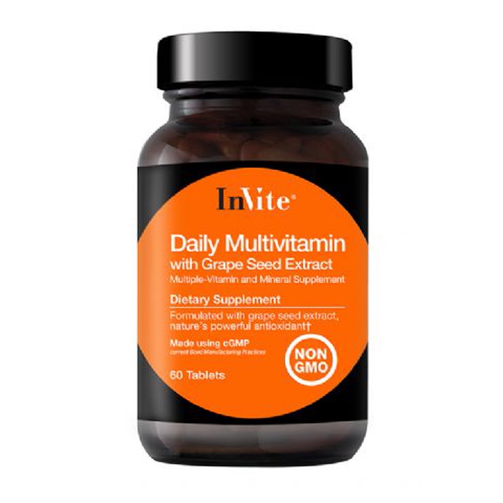 InVite® Health Daily Multivitamin with Grape Seed Extract, Multiple
