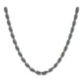 thumbnail image 1 of Cadena De Plata 925 Torsal De 45 Cm Calibre 3.3 Mm 4 Colores, 1 of 5