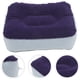 thumbnail image 4 of Almohada inflable para descanso de pies, taburete de PVC para masaje de pies, cojín relajante para viajes al aire libre (gris y azul), 4 of 6