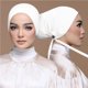 thumbnail image 4 of Minnieouse Sombrero de bufanda para mujer, hiyab musulmán islámico ajustable, gorro elástico, gorras elásticas, accesorio de moda para Sombreros, 4 of 6