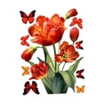 thumbnail image 2 of Adhesivos de Ventana con Diseño Floral Y Primaveral, Decoración Estática para Interiores, 2 of 9