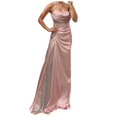 thumbnail image 1 of DAFEI Women Sexy Mesh Maxi Dress Off Shoulder Long Sleeve Bodycon Ruched Club Party Concert Night Rave Outfits, 1 of 6