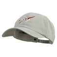 thumbnail image 2 of NASA Logo Embroidered Big Size Washed Pigment Dyed Cap - Stone XL-3XL, 2 of 5