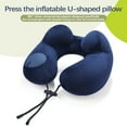 thumbnail image 6 of Travel Neck Pillows U-Shaped Airplane Pillow Inflatable Cervical Pillow for Sleeping,Travel Pillow Head and Neck Support for Car,Home,Office,Traveling, 6 of 14