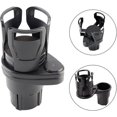 thumbnail image 1 of 360 Degree Rotating Car Cup Holder, 2 In 1 Car Cup Holder, Adjustable Cup Mouth, Used For Placing Water Bottles, Coffee, 1 of 3