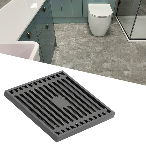 Bathroom Grate Large Displacement Easy To Clean Floor Drain Stainless Steel For Home