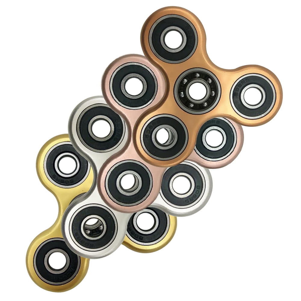 Fidget Triangle Finger Spinner Focus Bearing Stress Toys Gifts For Kids CA