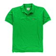 thumbnail image 1 of Ecko Unltd. Mens Wallburner Solid Color Rugby Polo Shirt, Green, X-Small, 1 of 1