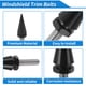 thumbnail image 4 of Pernerías únicas para parabrisas de Harley Davidson Touring Street Glide/ Street Glide Specials 2014-2024 1 perno largo 2 pernos cortos aleación de aluminio negro, 4 of 6