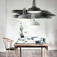 thumbnail image 7 of Industrial Style Metal Iron Pendant Lighting for Kitchen Island Nordic Dining Room Light Fixture Over Table Adjustable Height Hanging Lamp Shade Kit Minimalism Simple Retro Ceiling Chandelier, 7 of 7