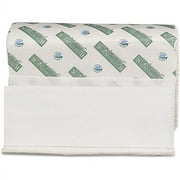 Boardwalk 38GREEN Boardwalk Green Plus Multifold Towels, 9 1/8x9 1/2, White, 250/Pk, 16 Pks/Carton