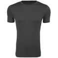 thumbnail image 1 of Reebok Mens Performance Base Layer Basic T-Shirt, Grey, Small, 1 of 1