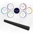 thumbnail image 4 of SIMOND STORE 2" Diameter x 12" Length Round Acetal Copolymer Rods - Standard Tolerance - Opaque Black Acetal Copolymer Rods - Delrin Rod (Pack of 3), 4 of 6
