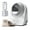 white, variant on CATLINK Automatic Cat Litter Box Self Clean, Multiple Cats Health Track, Large Cat Litter Box Automatic, App Control, with Waste Bags, Gray