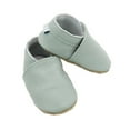 thumbnail image 3 of BOBOGOJP Soft Leather Baby Shoes Moccasins Slip-on Boys Girls Slippers with Elastic Ankle, Anti-Slip First Walking Crib Shoes for Infant Toddlers Green for Size 14=XL, 3 of 7