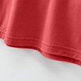 thumbnail image 7 of Ashyfjp Womens T Shirts Fashion Casual Loose Fit Solid Color Short Sleeve Crew Neck Tee, Trendy Lightweight Basic Top for Daily Summer Wear, Red, L, 7 of 7