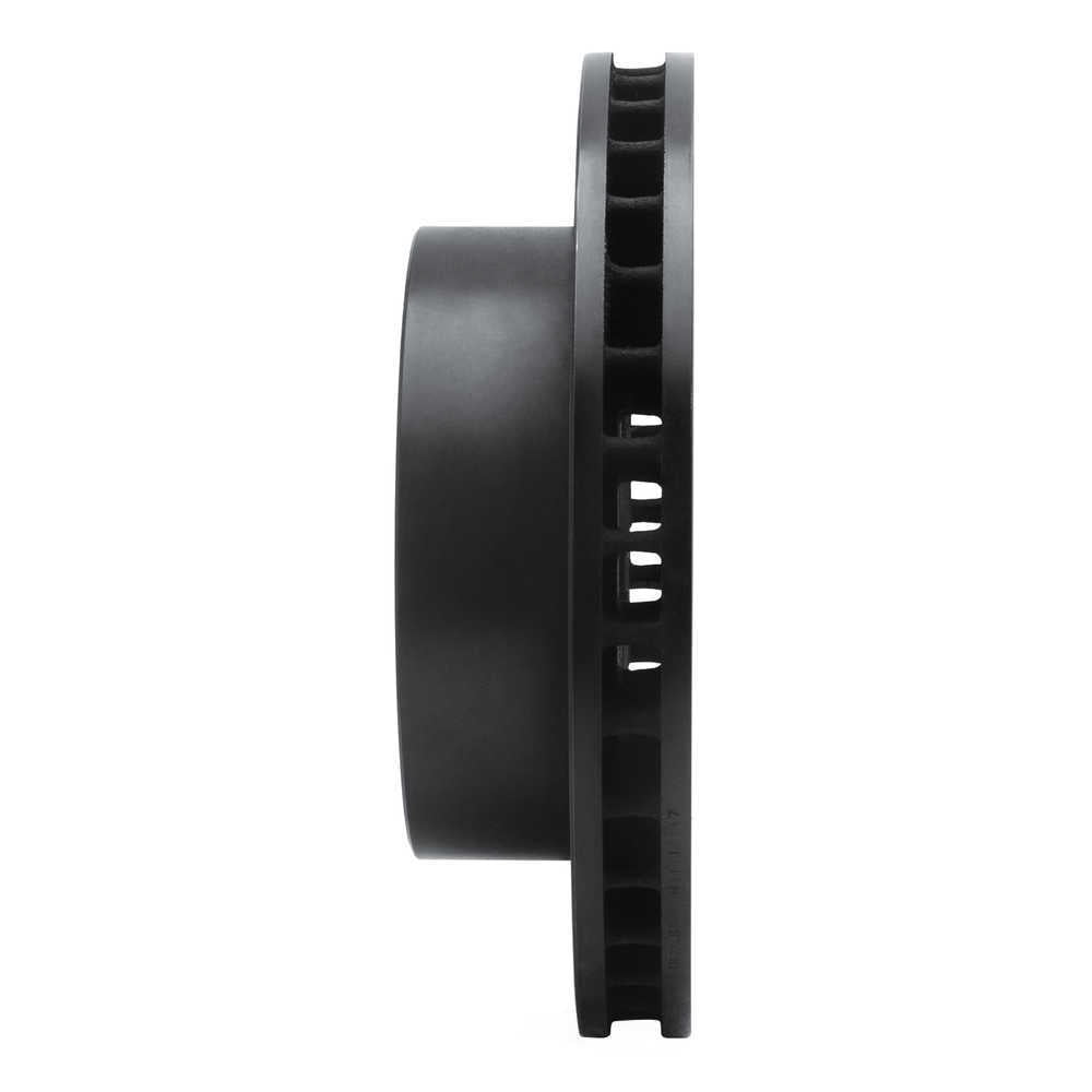 Dynamic Friction Company 633-48019R DFC Brake Rotor - Drilled And Slotted - Black