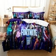 thumbnail image 2 of Cartoon Children's Game Fortress Night Quilt Cover Bedding 3D Digital Printing Three-piece Set-ZJKDGJKJ, 2 of 4