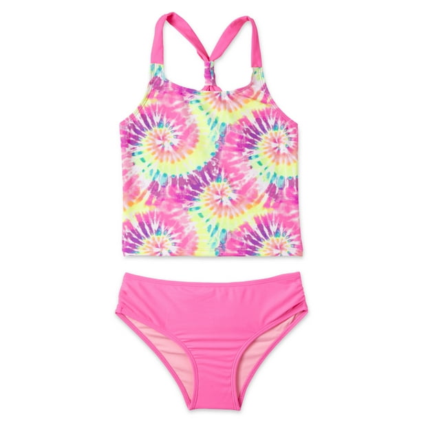 Limited Too Girls Tie Dye Tankini Swimsuit, Sizes 4-16 - Walmart.com