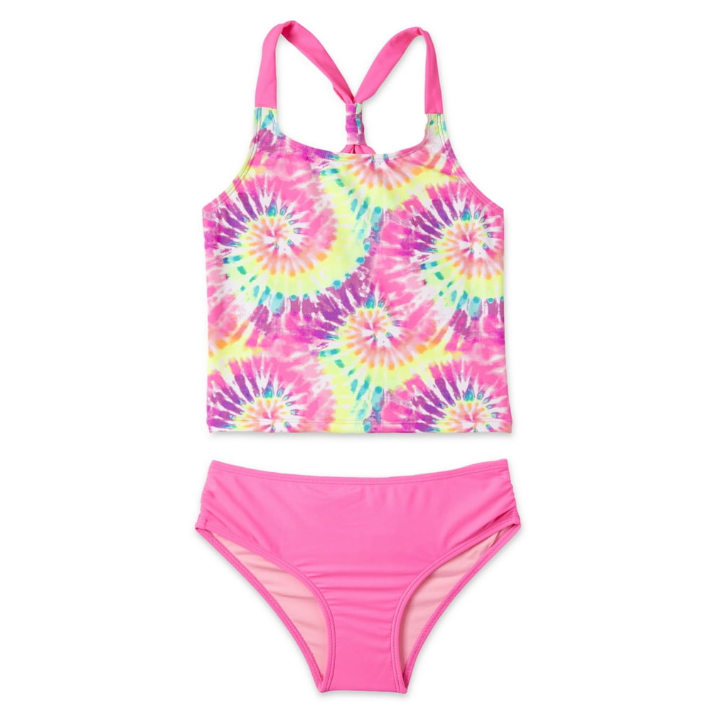 Limited Too - Limited Too Girls Tie Dye Tankini Swimsuit, Sizes 4-16 ...