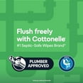 thumbnail image 5 of Cottonelle GentlePlus Flushable Wet Wipes with Aloe & Vitamin E, 6 Flip-Top Packs, 42 Wipes Per Pack (252 Total Wipes), Packaging May Vary, 5 of 5