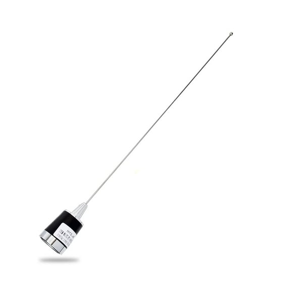 HYS Antenne NMO à Double Bande, 21 Pouces 2,15 dBi 144/430 MHz Fouet 100 Watts pour Yaesu Motorola ICOM Kenwood Émetteur-Radios Mobiles