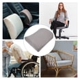 thumbnail image 3 of Weiweiguan 1pc Car Lumbar Supporting Pillow Professional Memory Lower Back Seat Cushion, 3 of 6
