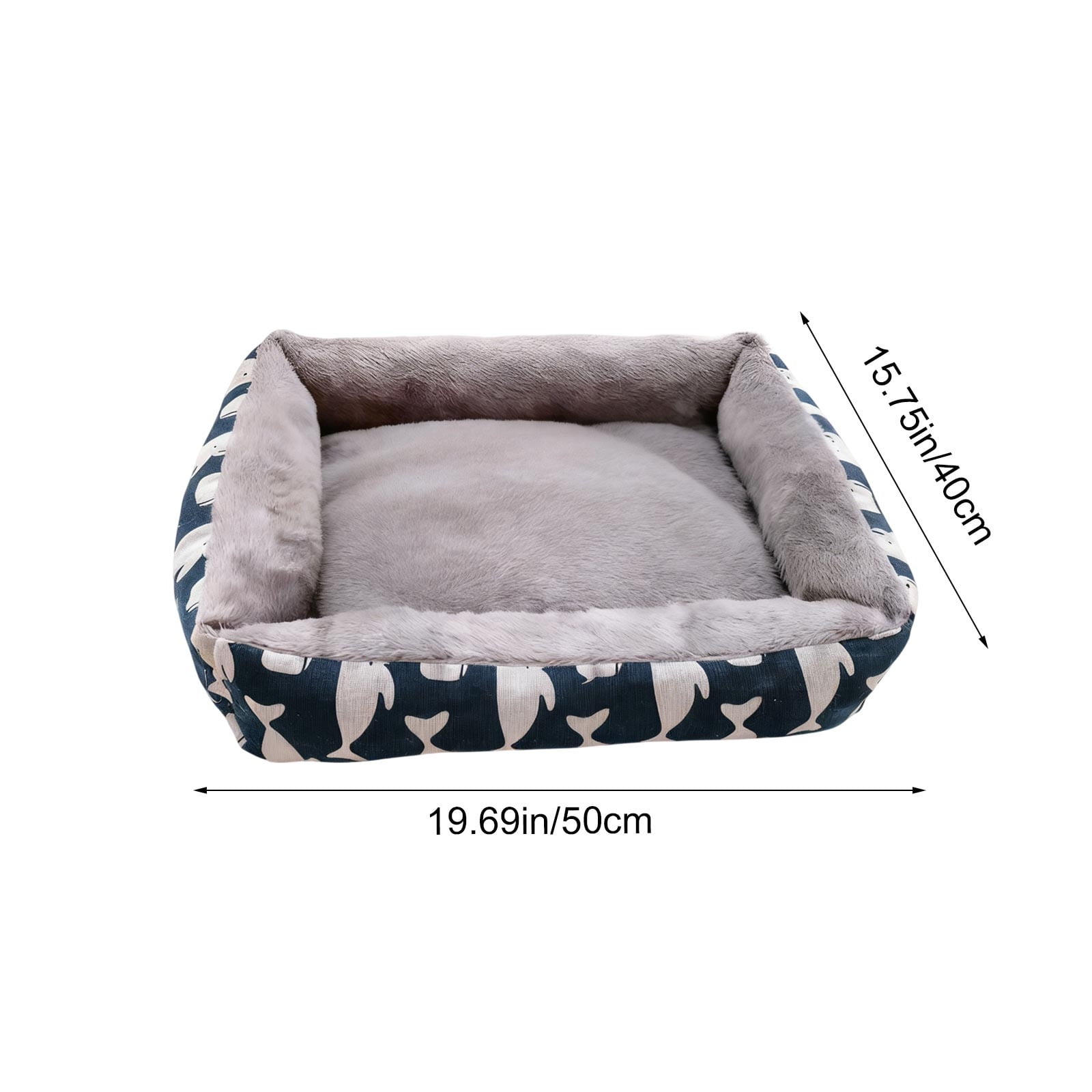 Specollect 3 Pcs Winter-Warm Pet Bed All-Season Dog Cat Bed, Soft Arctic Velvet Plush, Skidproof & Waterproof Base, Cozy Support for Small Large Pets Indoor Use