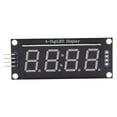 thumbnail image 2 of 4-Digit 7 Segment LED Display Tube Module Compatible with  TM1637.h Library Bright Red Yellow Blue Green Optional, 2 of 8