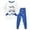 Q16-White, variant on UAYOTSE 2 Piece Boys Pajamas Kids Long Sleeve Top and Pants Pjs Sleepwear Set for Boys 3-8 Years(2-3 Years,Z12-Sky Blue)