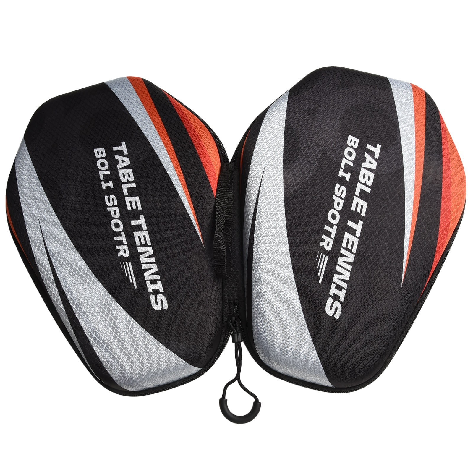 Hot Sale Table Tennis Racket Bag EVA Hard Shell Waterproof Dustproof Table Tennis Paddle Box Case Storage Bag With Hand Strap PB005-C model