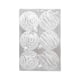 thumbnail image 1 of 6 bolas de Navidad, adornos decorativos para árboles de Navidad, bolas decorativas duraderas de 6 cm para cumpleaños, de Navidad, decoración espiral de rayas, 1 of 8