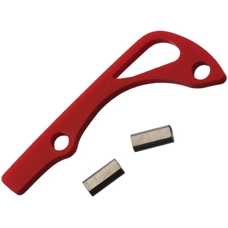 Flytanium FLY-954 Red Backspacer Bar for Benchmade Mini Bugout Knife