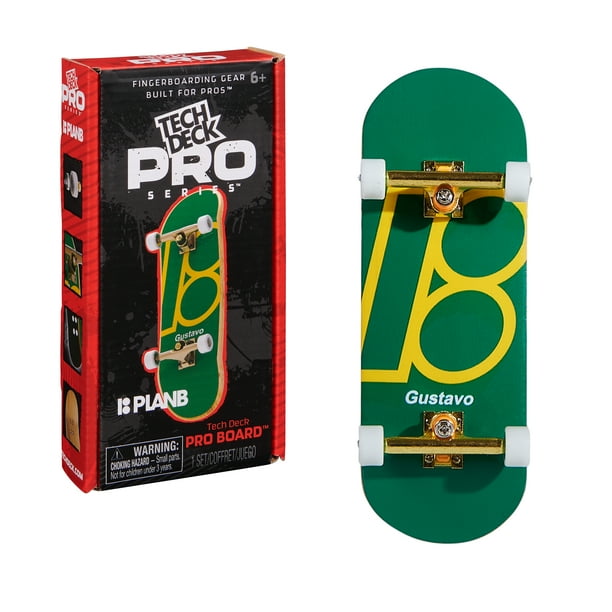 Tech Deck, Plan B Pro Series Finger Board with Storage Display, Built for Pros; Authentic Mini
