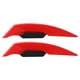 thumbnail image 4 of Par de Winglets de motocicleta ala aerodinámica accesorios universales de moto para bicicleta eléctrica ATV UTVA par de rojo Jadeshay A, 4 of 8