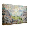 thumbnail image 4 of Edvard Munch 'The Sun' Canvas Art, 4 of 4
