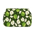 thumbnail image 2 of Disketp Green Fruit Estuche de Lápices de Doble Capa con Tapa Abatible y Cremallera, Organizador Escolar para Adolescentes y Adultos, 2 of 7