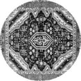 thumbnail image 1 of Ahgly Company Indoor Round Persian Gray Traditional Area Rugs, 3' Round, 1 of 1
