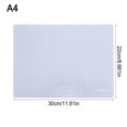 thumbnail image 4 of Cutting Board, A5-translucent Protect Desktop Translucent Cutting Pad Non-slip Cut Board  For Writing For Drawing For Hand-made Pads A5-Translucent Cutting Board,A4-Translucent, 4 of 8