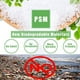thumbnail image 3 of Bolsas de basura orgánicas, 100 unidades de bolsas de basura resistentes al desgarro, bolsas de basura para alimentos de cocina, bolsas compostables y biodegradables, 3 of 5